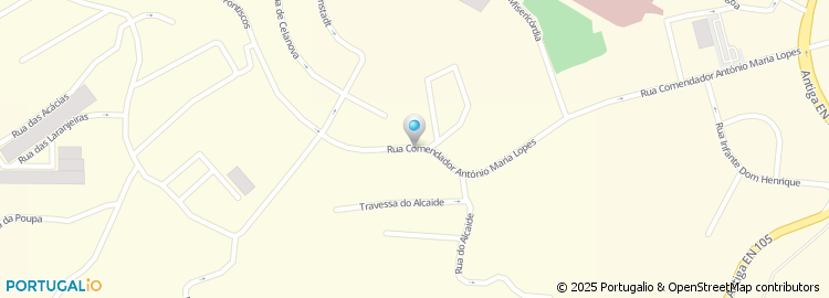 Mapa de Nelfios - Comércio de Fios e Linhas, Lda