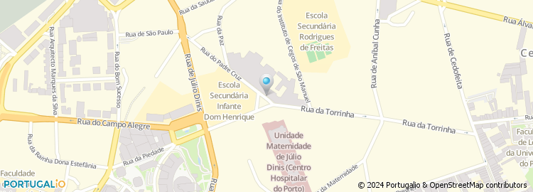 Mapa de Neto, Pereira, Silva, Arquitectos Associados Lda