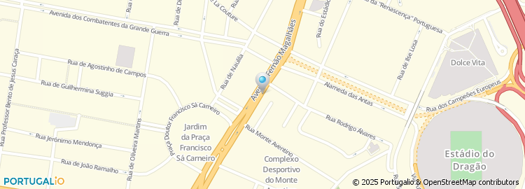 Mapa de Netopolis - Soc. de Represent., Lda
