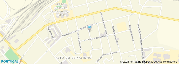 Mapa de Neves & Vieira, Lda