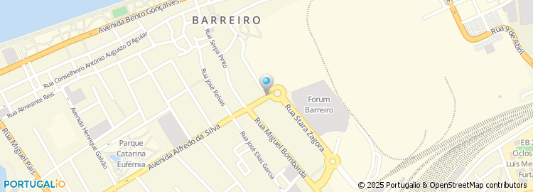 Mapa de New Game, Forum Barreiro