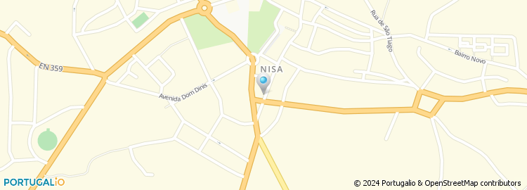 Mapa de Nisa Charme - Boutiques, Lda