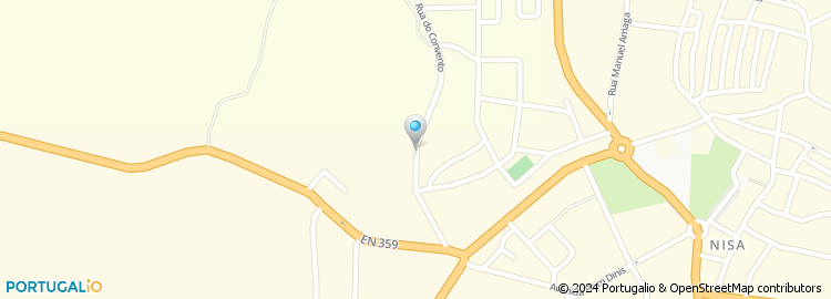 Mapa de Rua Nova da Cevadeira