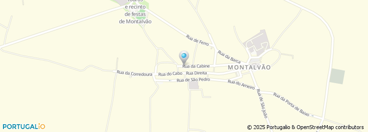 Mapa de Rua da Cabine