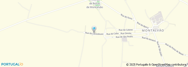 Mapa de Rua da Corredoura