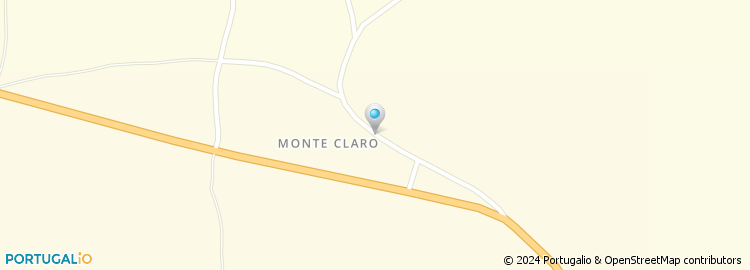 Mapa de Estrada de Monte Claro