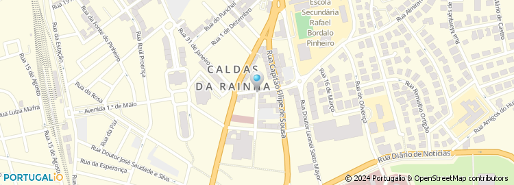 Mapa de Nogueira,Faria & Goncalves, Lda