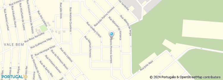Mapa de Nogueira, Urbano & Nogueira - Pastelaria Snack-Bar, Lda