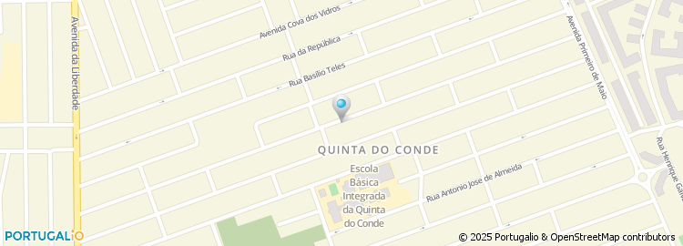 Mapa de Nomadesquadria Construções Unipessoal Lda