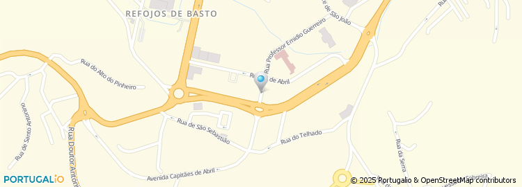 Mapa de nos, Cabeceiras de Basto