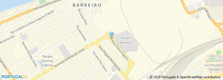 Mapa de nos, Fórum Barreiro