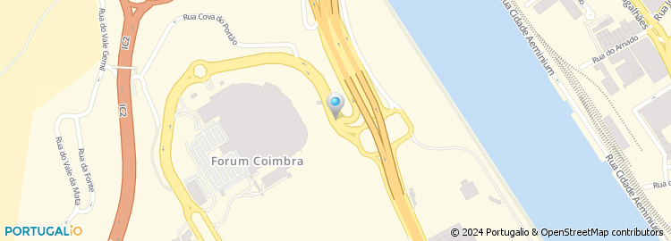 Mapa de nos, Forum Coimbra