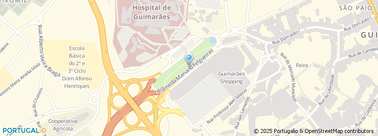 Mapa de nos, GuimarãeShopping