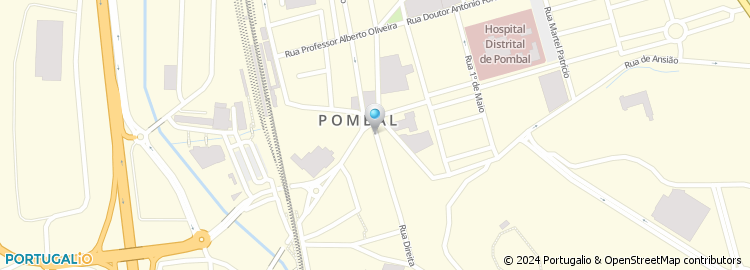 Mapa de nos, Pombal