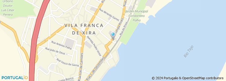 Mapa de nos, Vila Franca de Xira