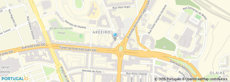 Mapa de Note!, Areeiro