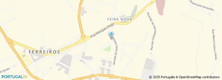 Mapa de Novasferragens - Comércio de Ferramentas Lda