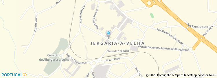 Mapa de Novo Banco, Albergaria - a - Velha