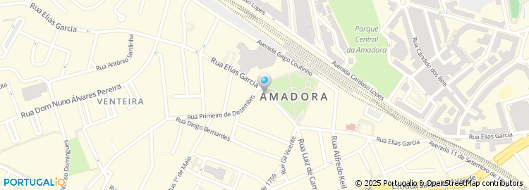 Mapa de Novo Banco, Amadora 1