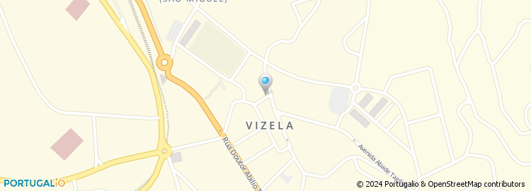 Mapa de Novo Banco, Caldas de Vizela
