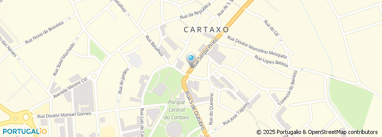 Mapa de Novo Banco, Cartaxo