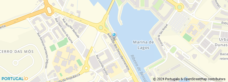 Mapa de Novo Banco, Lagos