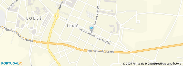 Mapa de Novo Banco, Loulé