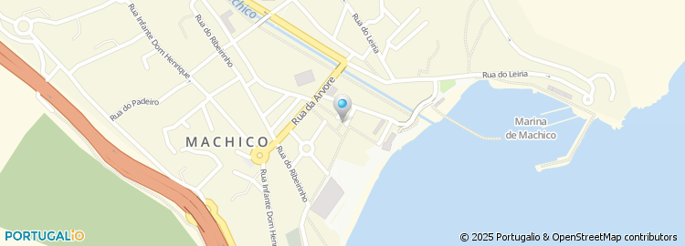 Mapa de Novo Banco, Machico