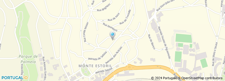 Mapa de Novo Banco, Monte Estoril