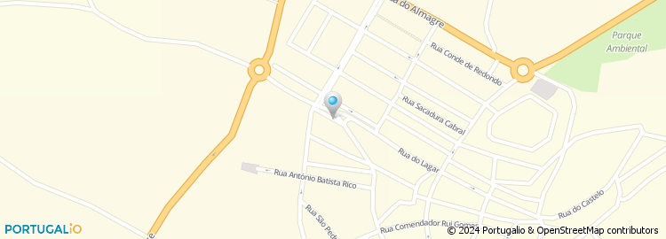 Mapa de Novo Banco, Redondo