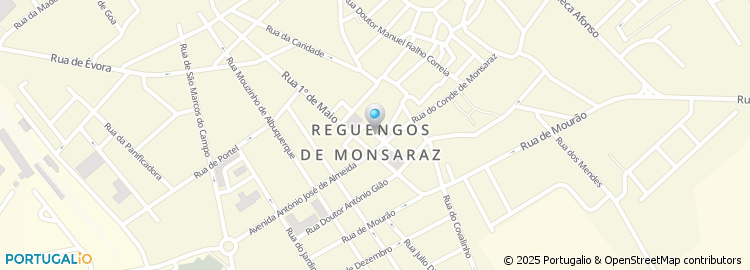 Mapa de Novo Banco, Reguengos de Monsaraz