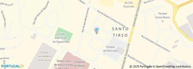 Mapa de Nuno - Lavandaria Sociedade Unipessoal Lda