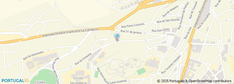 Mapa de Nuno A. Tavares, Unipessoal Lda
