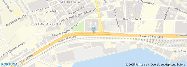 Mapa de Nuno Braamcamp - Despachante Oficial Alfandega, Unip.,, Lda
