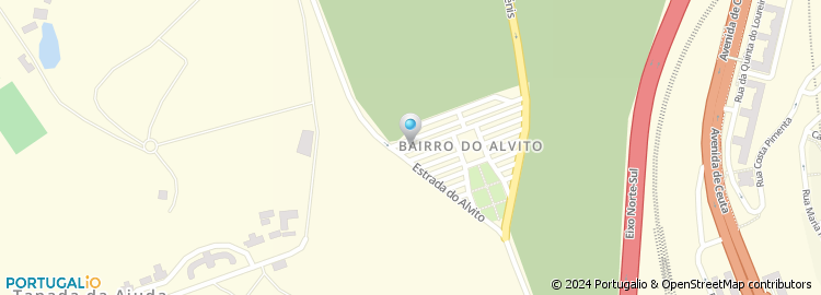 Mapa de Nuno Filipe Mendes - Mediação Imobiliária, Unipessoal Lda