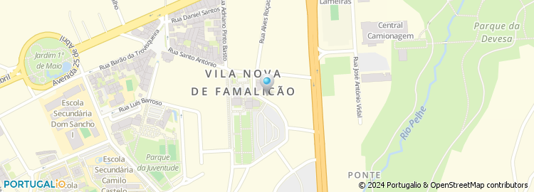 Mapa de Nuno Herculano Oliveira, Unipessoal Lda