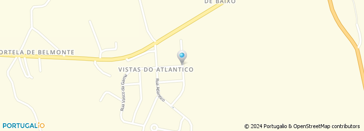 Mapa de Nuno Máximo dos Santos - Construções, Unipessoal Lda