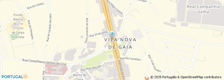 Mapa de Nuno Vinhas, Unip., Lda