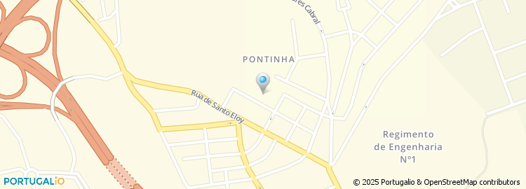 Mapa de O Alvo - Bilhares e Divertimentos, Lda