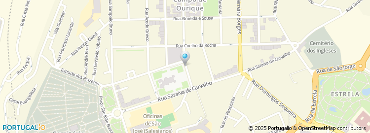 Mapa de O Barateiro Ideal, Campo de Ourique Sapataria, Lda
