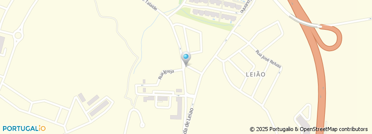 Mapa de O Churrasquinho de Leião - Actividades Hoteleiras, Lda