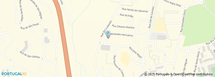 Mapa de O Enxoval - Venda de Lavores, Lda