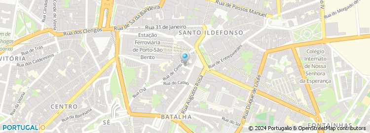 Mapa de O Jogador - AurElio & Martins, Lda