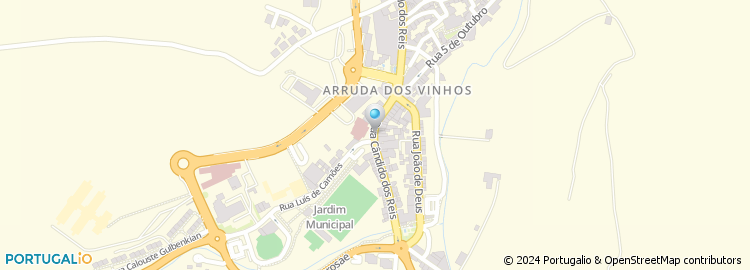 Mapa de O Mano D arruda - Café e Restaurante Lda