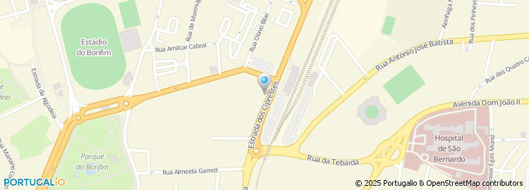 Mapa de O Recife, Lda