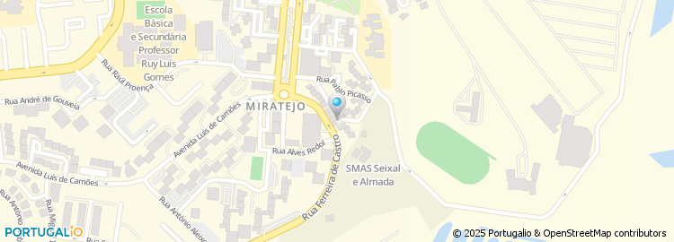 Mapa de O Rei dos Petiscos - Snack-Bar Lda