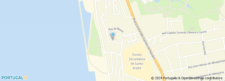 Mapa de O Rosmaninho - Cafe e Pastelaria, Lda