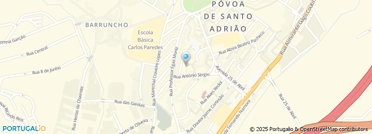 Mapa de O Senhor Bife - Actividades Hoteleiras, Lda