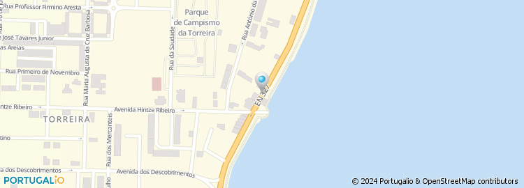 Mapa de O Veleiro - Restaurante Residencial, Lda