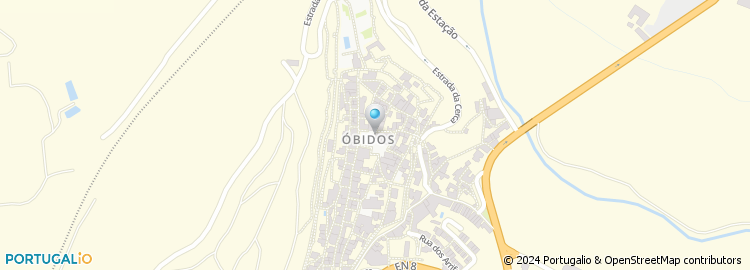Mapa de Apartado 10, Óbidos